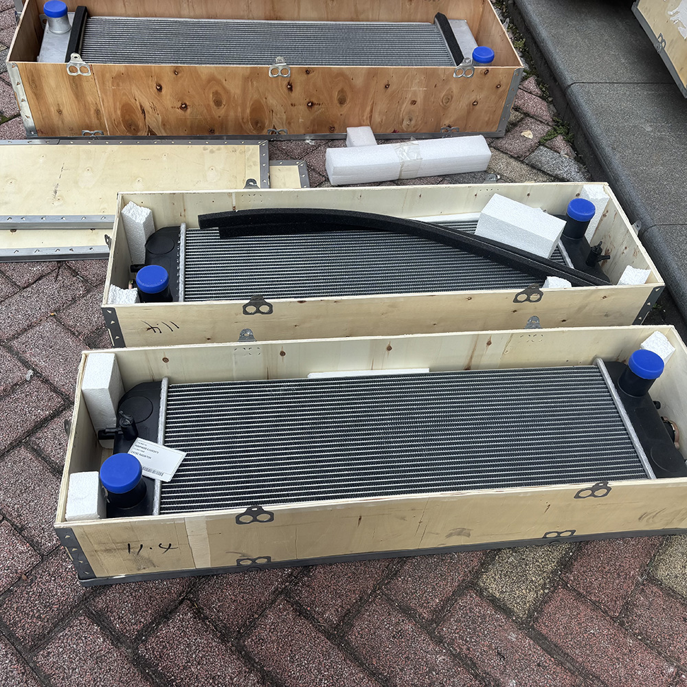 SPARKLING MACHINERY CX80C CX75C SR LN003470 KAH14050 RADIATOR CHINA MADE
