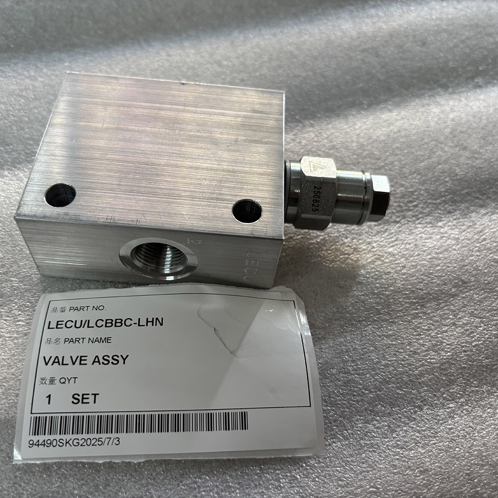 Excavator Spare Parts LECU/LCBBC-LHN VALVE ASSY for Case Construction Equipment CX800B CX700B CX800 CX700