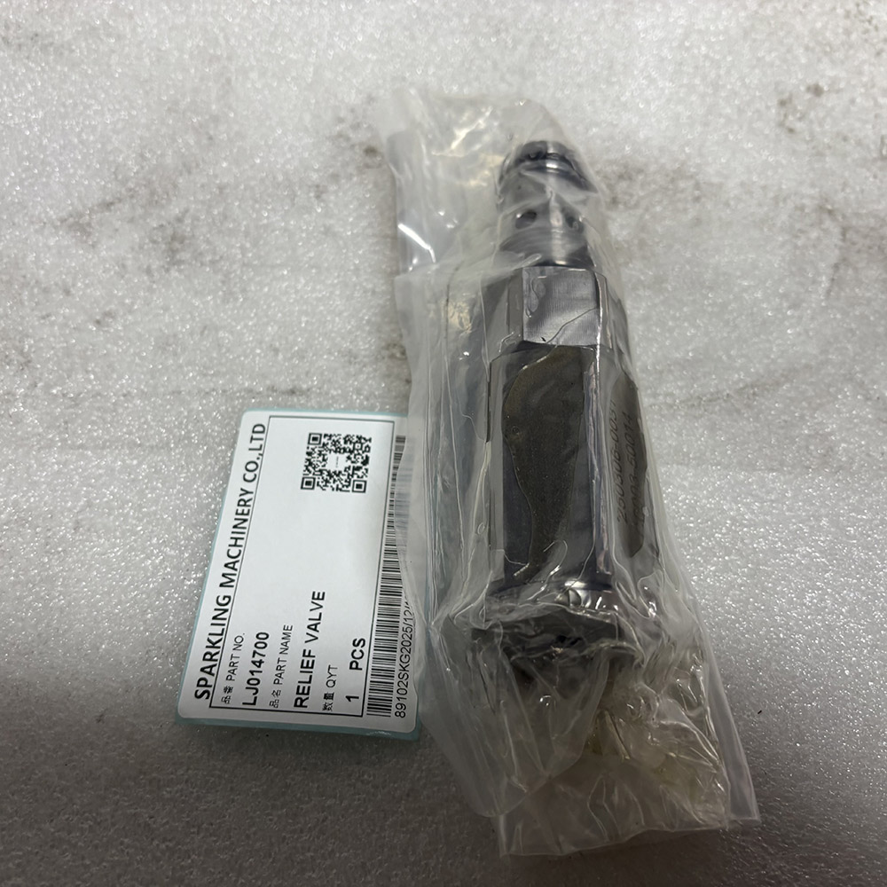 Hydraulic relief valve compatible with Case CX220C LC