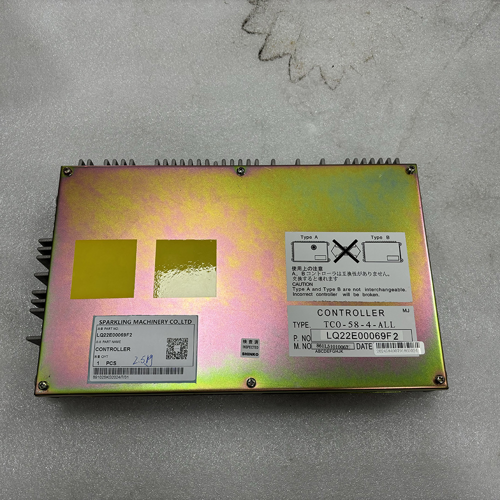 High-quality ECU controller LQ22E00048F2 and LQ22E00069F2 for Kobelco SK230-6E and SK250-6E excavators. Precise engine and hydraulic management for reliable excavator performance.