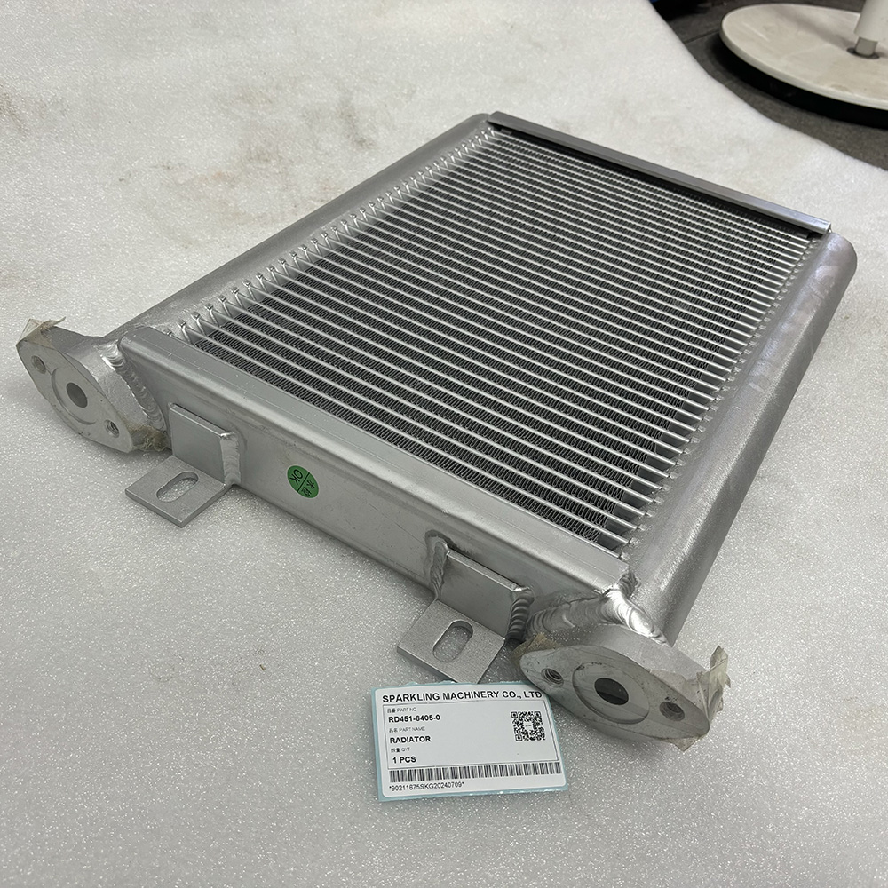 Kubota oil cooler RD45164050, RD55164050, RD451‑64053, RD551‑64052, Kubota hydraulic oil radiator, KX057‑4 oil cooler, U55‑4 oil cooler, OEM Kubota oil cooler, aftermarket Kubota cooler, RD551‑64053 cooler.
