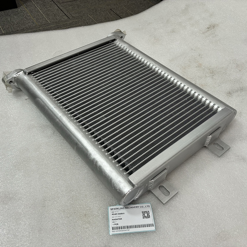 Kubota oil cooler RD45164050, RD55164050, RD451‑64053, RD551‑64052, Kubota hydraulic oil radiator, KX057‑4 oil cooler, U55‑4 oil cooler, OEM Kubota oil cooler, aftermarket Kubota cooler, RD551‑64053 cooler.