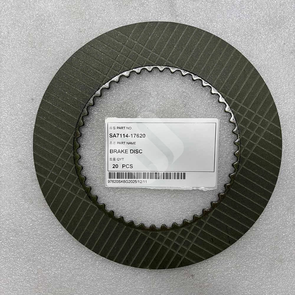 SA7114-17620 Brake Disc for Doosan DX140W DX190W DX210W Wheeled Excavators SA7114-17620 Brake Disc Doosan DX210W