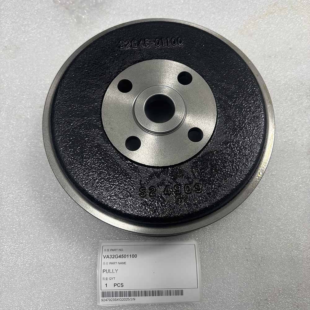VA32G4501100 Pulley for Mitsubishi S3L, S3L2, S4L2 Engines & CAT 302.5, 303.5 Excavators