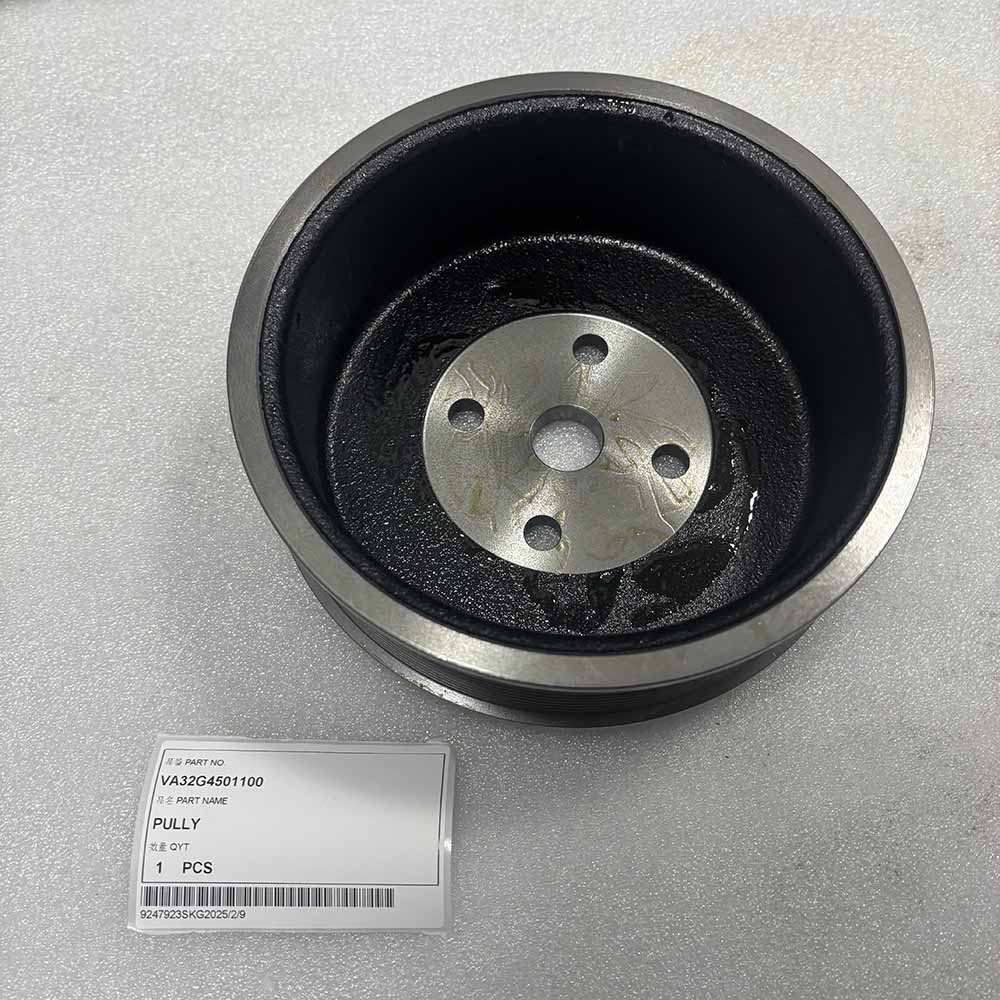 VA32G4501100 Pulley for Mitsubishi S3L, S3L2, S4L2 Engines & CAT 302.5, 303.5 Excavators