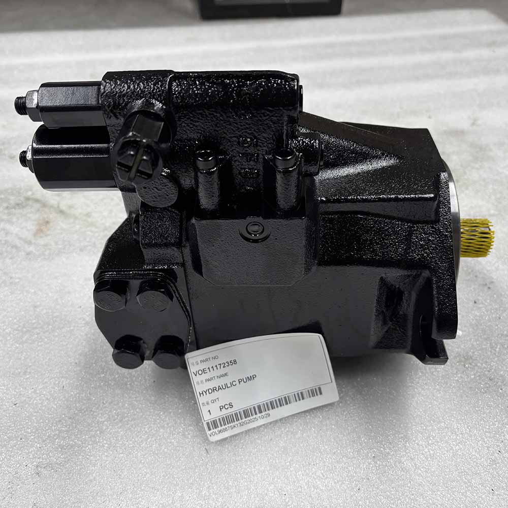 VOLVO HIGH-QUALITY EXCAVATOR PARTS MADE IN CHINA NEW L110E L110F L120E L120F L120GZ L60E VOE11172358 HYDRAULIC PUMP SPARKLING MACHINERY