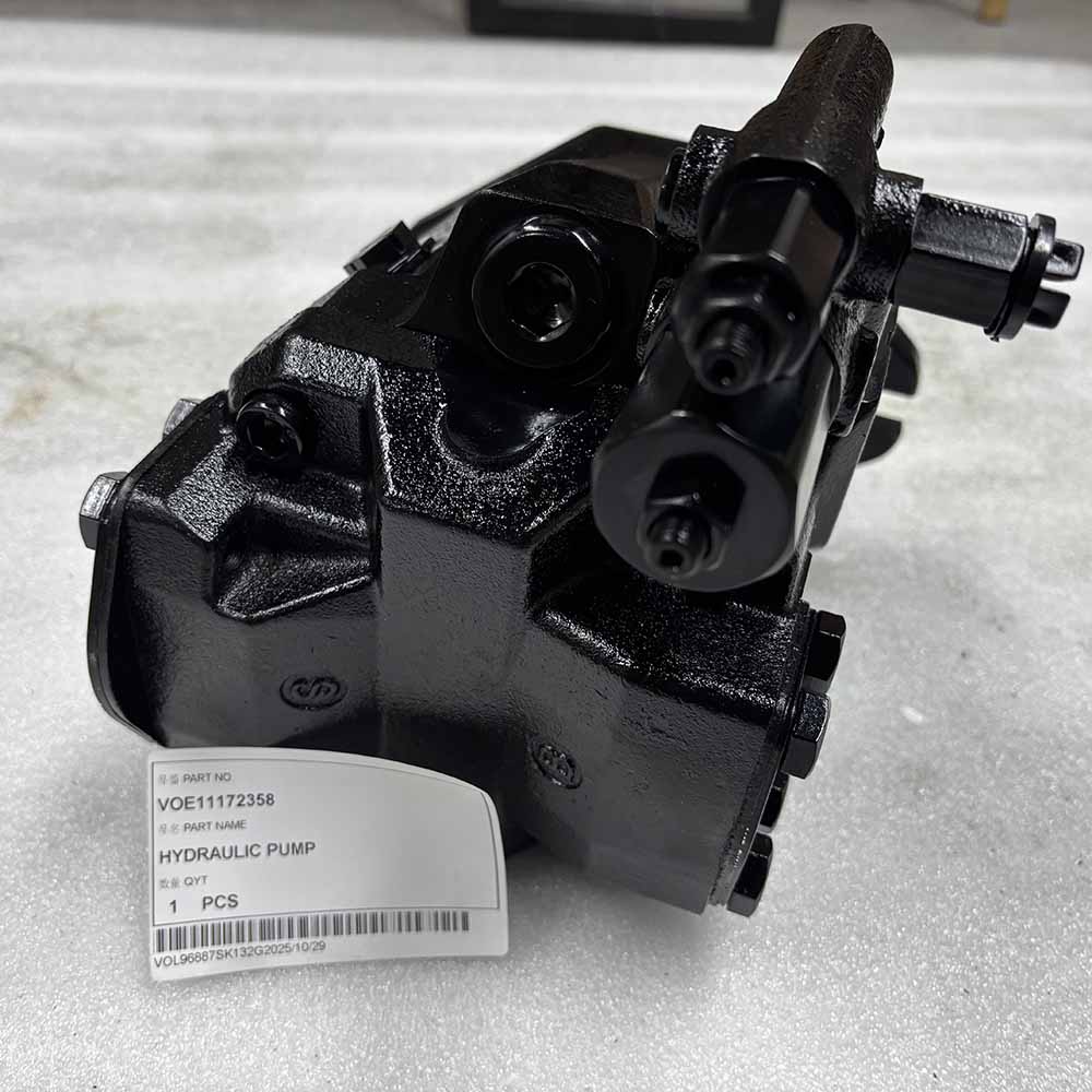 VOLVO HIGH-QUALITY EXCAVATOR PARTS MADE IN CHINA NEW L110E L110F L120E L120F L120GZ L60E VOE11172358 HYDRAULIC PUMP SPARKLING MACHINERY