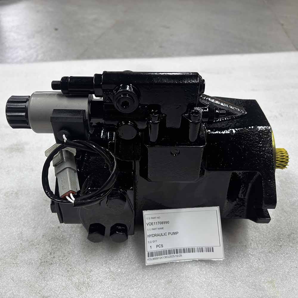 VOLVO HIGH-QUALITY EXCAVATOR PARTS MADE IN CHINA NEW A25D A25E A30D A30E VOE11708990 HYDRAULIC PUMP SPARKLING MACHINERY