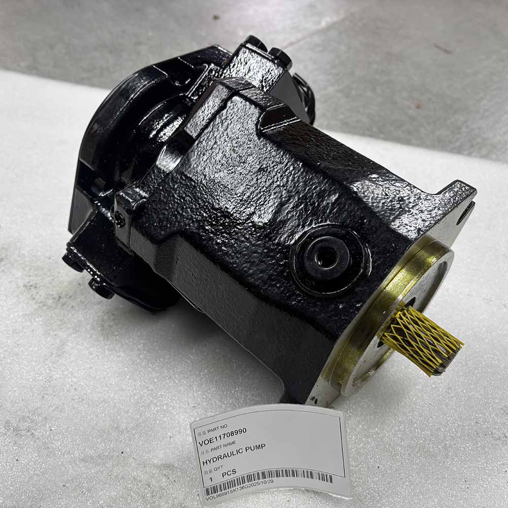 VOLVO HIGH-QUALITY EXCAVATOR PARTS MADE IN CHINA NEW A25D A25E A30D A30E VOE11708990 HYDRAULIC PUMP SPARKLING MACHINERY