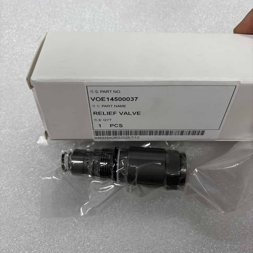 VOLVO EXCAVATOR PARTS MADE IN CHINA NEW EC140 EC140B EC210 EC210B EC240 EC240B VOE14500037 RELIEF VALVE SPARKLING MACHINERY