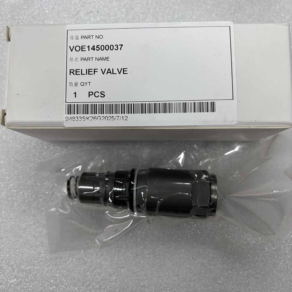 VOLVO EXCAVATOR PARTS MADE IN CHINA NEW EC140 EC140B EC210 EC210B EC240 EC240B VOE14500037 RELIEF VALVE SPARKLING MACHINERY