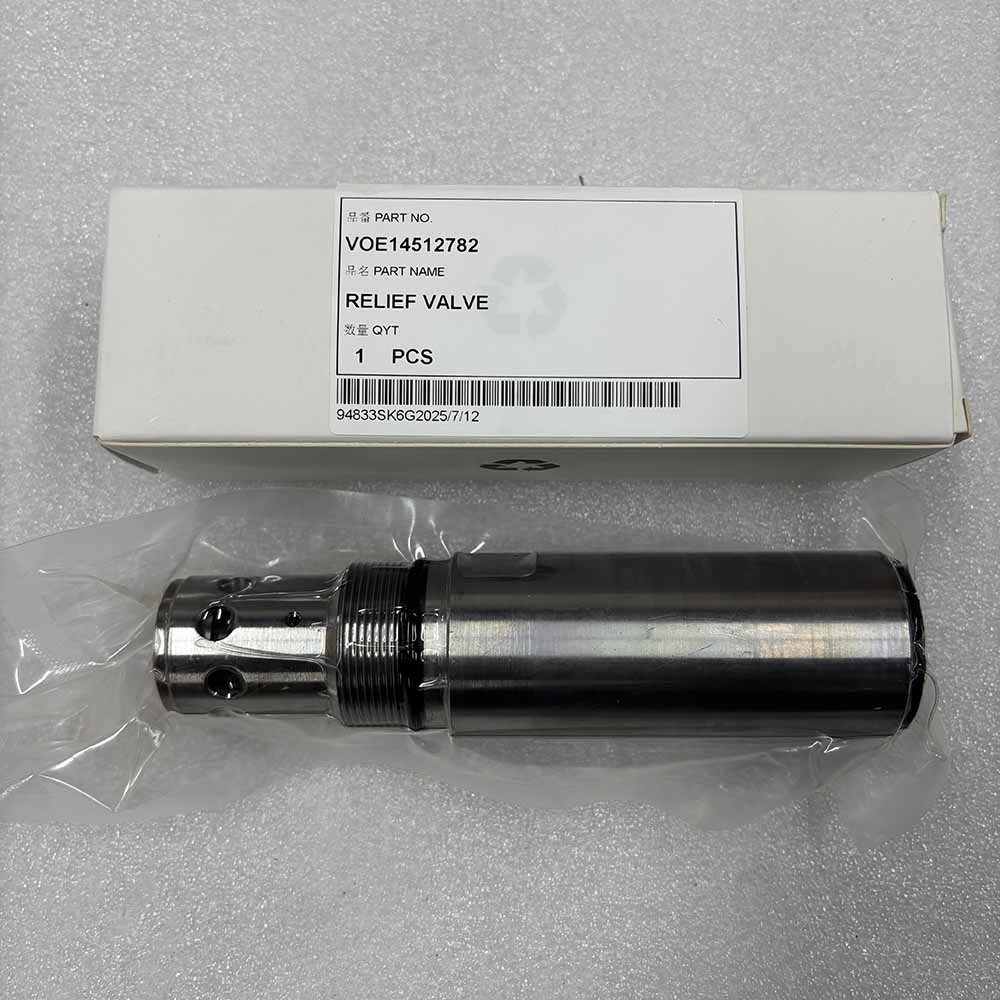 VOLVO EXCAVATOR PARTS MADE IN CHINA NEW EC330B EC330C EC340D EC350E EC360B EC360C VOE14512782 RELIEF VALVE SPARKLING MACHINERY