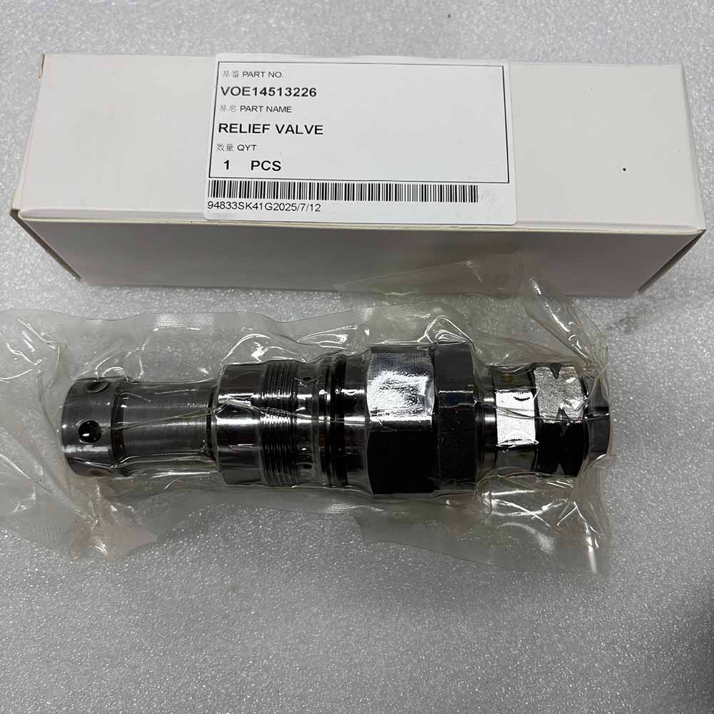 VOLVO EXCAVATOR PARTS MADE IN CHINA NEW EC160B EC180B EC135B EC140B EC210B VOE14513226 RELIEF VALVE SPARKLING MACHINERY