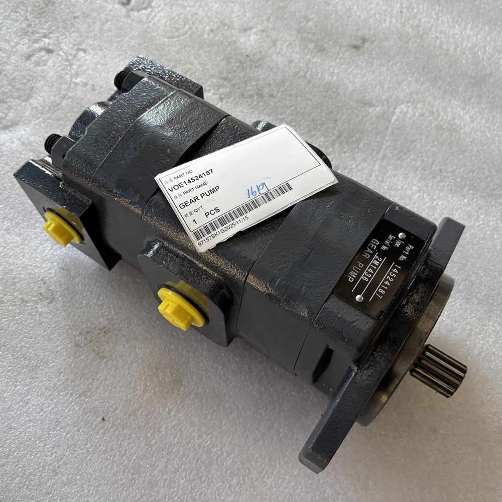 Gear pump compatible with Volvo EC290B excavator