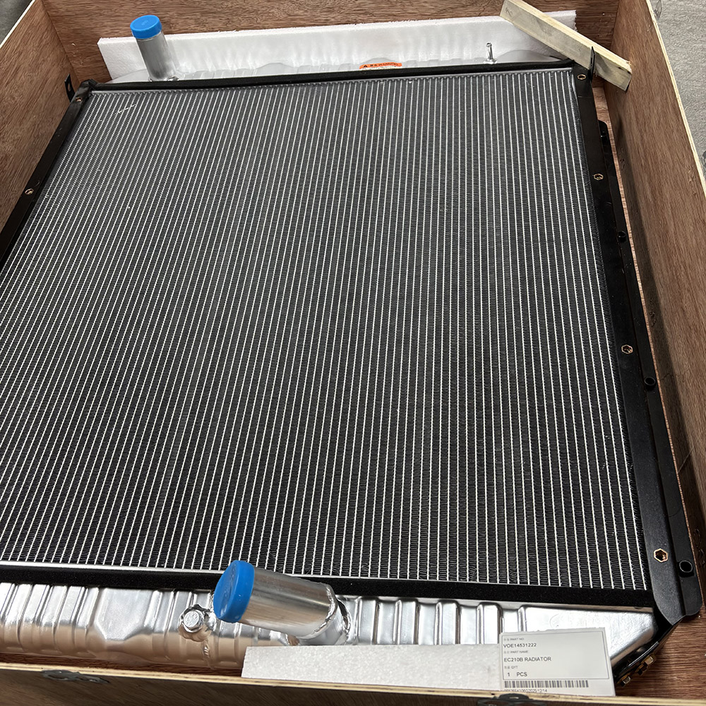 VOE14531222 radiator for Volvo EC210B excavator