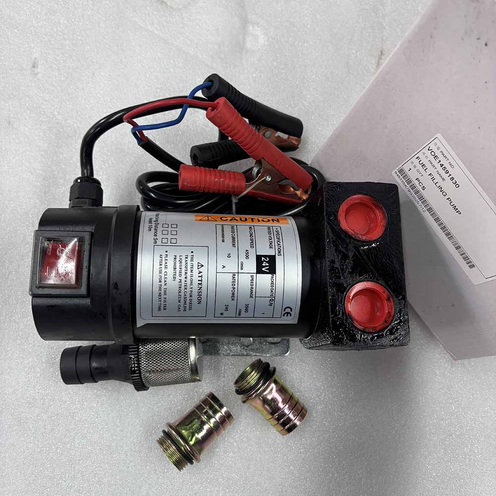 VOLVO EXCAVATOR PARTS MADE IN CHINA NEW EC200B EC200D EC210D EC220D EC220E EC235D VOE14591830 FUEL FILLING PUMP SPARKLING MACHINERY