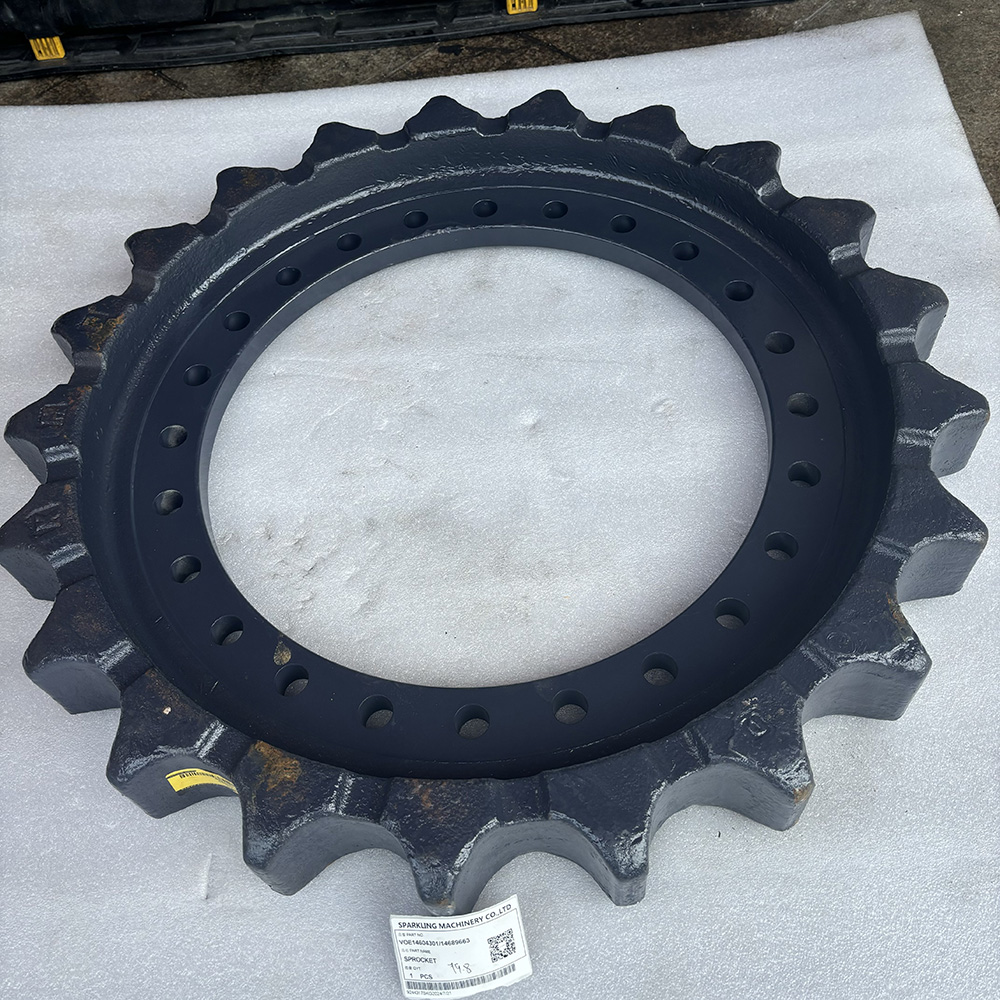 High-quality sprocket VOE14604301 and VOE14689663 for Volvo EC300D, EC330B, and EC360B excavators. Durable, precise fitment, and optimal power transmission for reliable track performance.