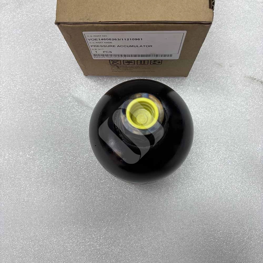 VOLVO EXCAVATOR PARTS MADE IN CHINA NEW EC160B EC180B EC200B EC210B EC240B EC290B VOE14606263 11210961 PRESSURE ACCUMULATOR SPARKLING MACHINERY VOLVO EXCAVATOR PARTS MADE IN CHINA NEW EC160B EC180B EC200B EC210B EC240B EC290B VOE14606263 11210961 PRESSURE ACCUMULATOR SPARKLING MACHINERY