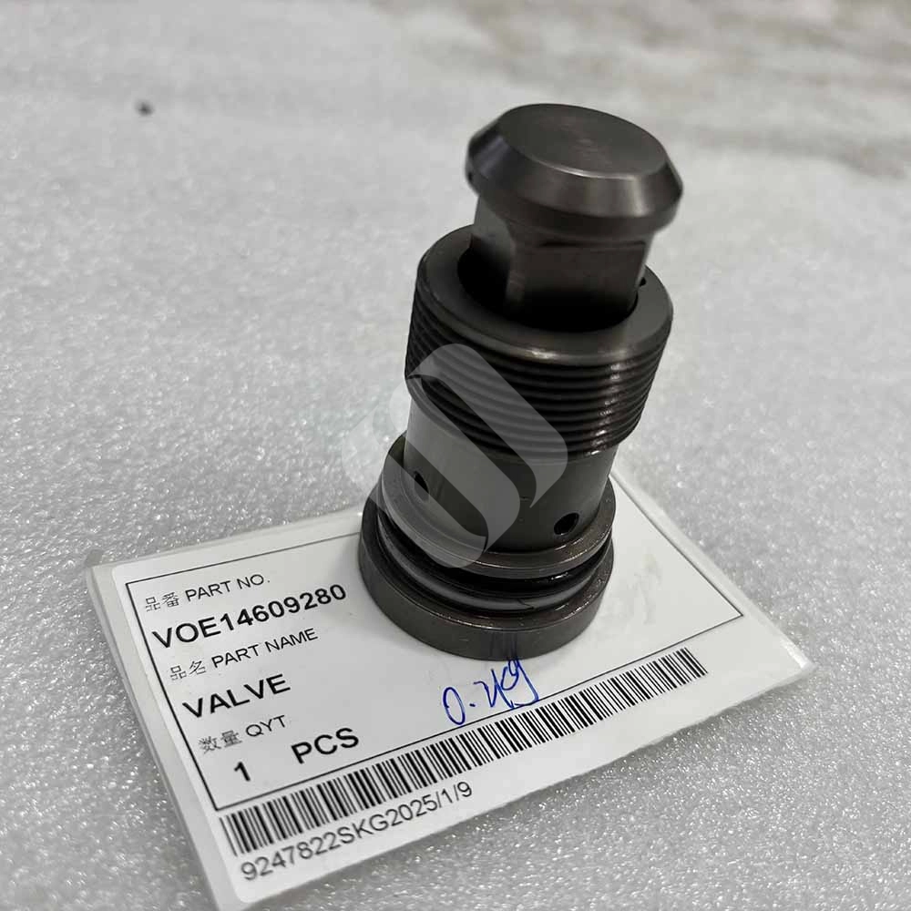 Construction Machinery Spare Parts VOE14609280 Valve for Volvo EC200D EC290 EC290B Excavators Volvo EC200D, EC290, EC290B Excavator Hydraulic Valve VOE14609280