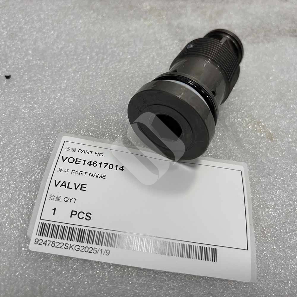 Construction Machinery Spare Parts VOE14609280 Valve for Volvo EC200D EC290 EC290B Excavators High-Quality VOE14609280 Valve for Volvo EC Series Excavators