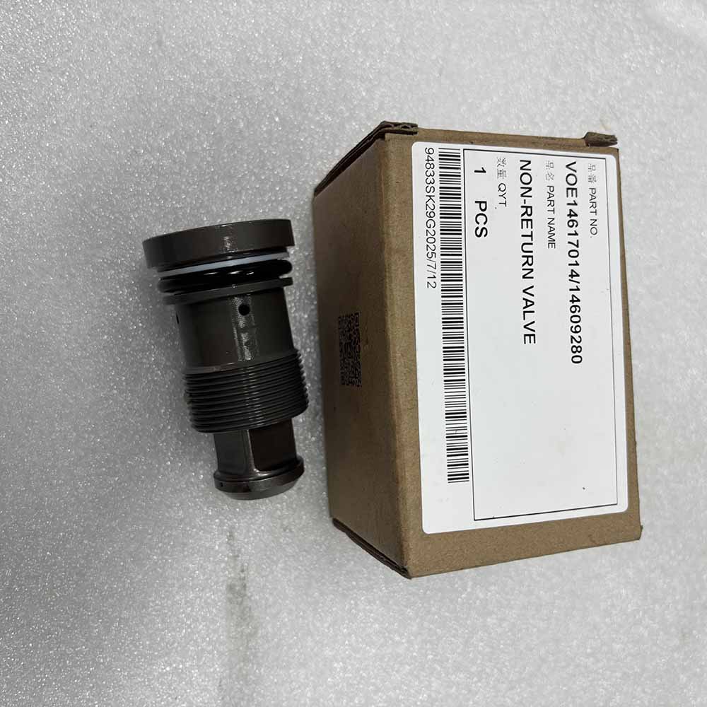 VOLVO EXCAVATOR PARTS MADE IN CHINA NEW VOE14617014 14609280 NON-RETURN VALVE SPARKLING MACHINERY