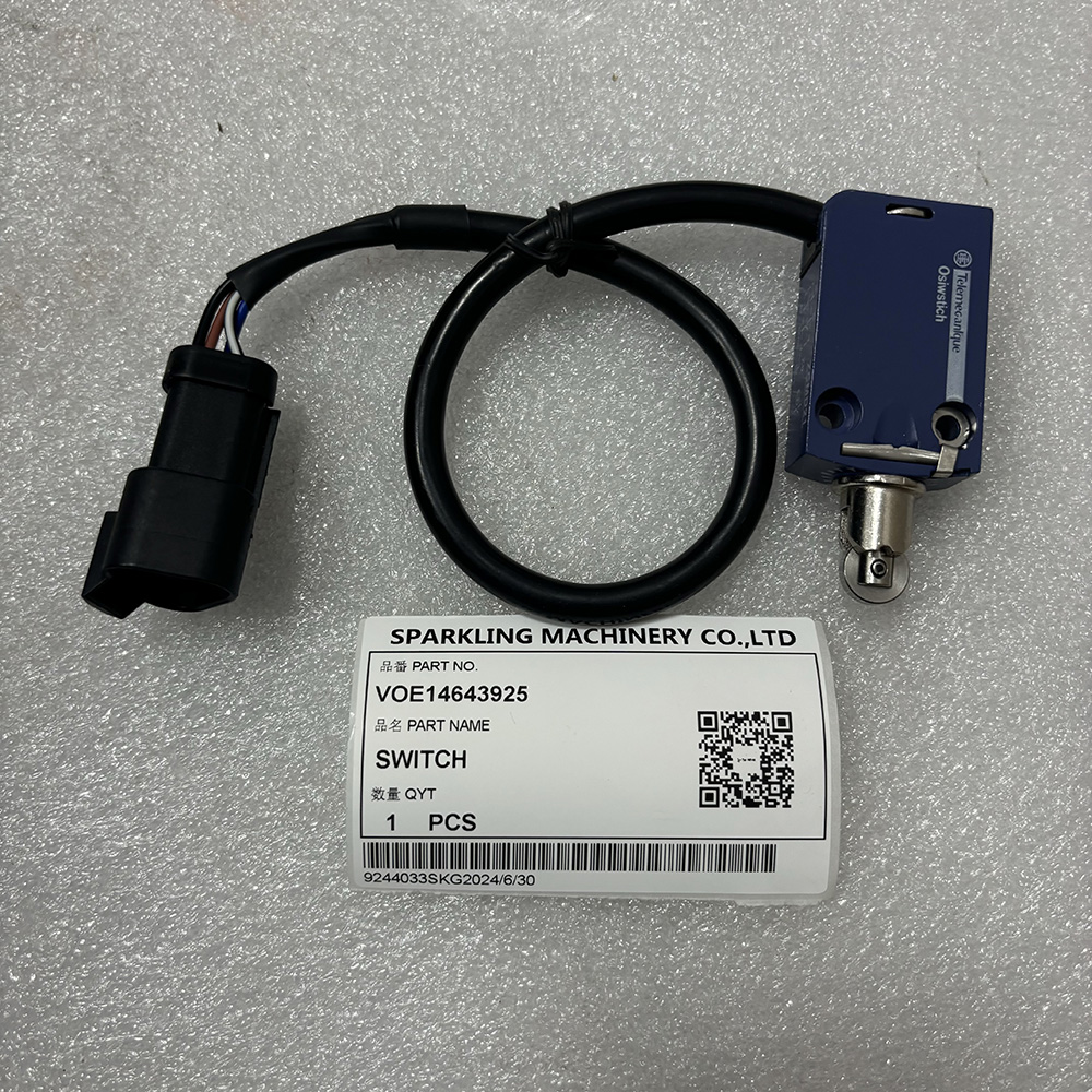 VOLVO EXCAVATOR EC120D EC140D EC210D EC350E EC380D VOE 14643925 VOE14643925 SWITCH