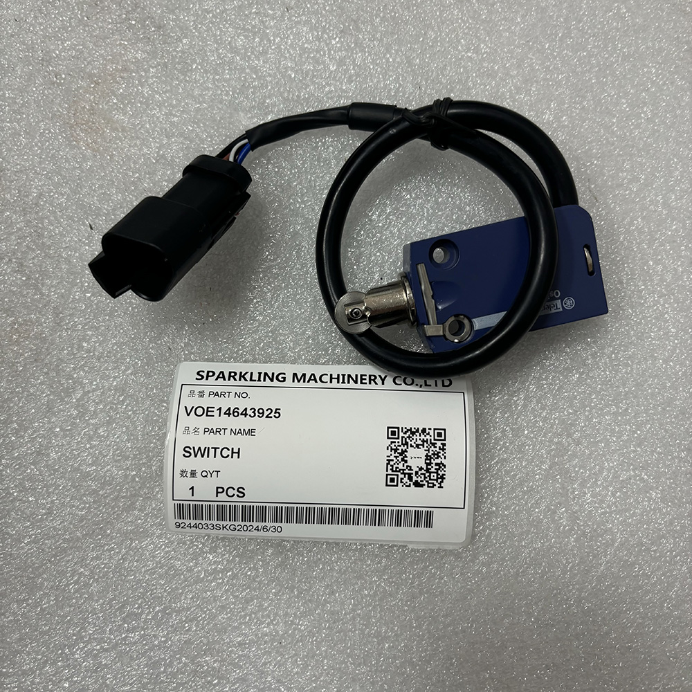 VOLVO EXCAVATOR EC120D EC140D EC210D EC350E EC380D VOE 14643925 VOE14643925 SWITCH