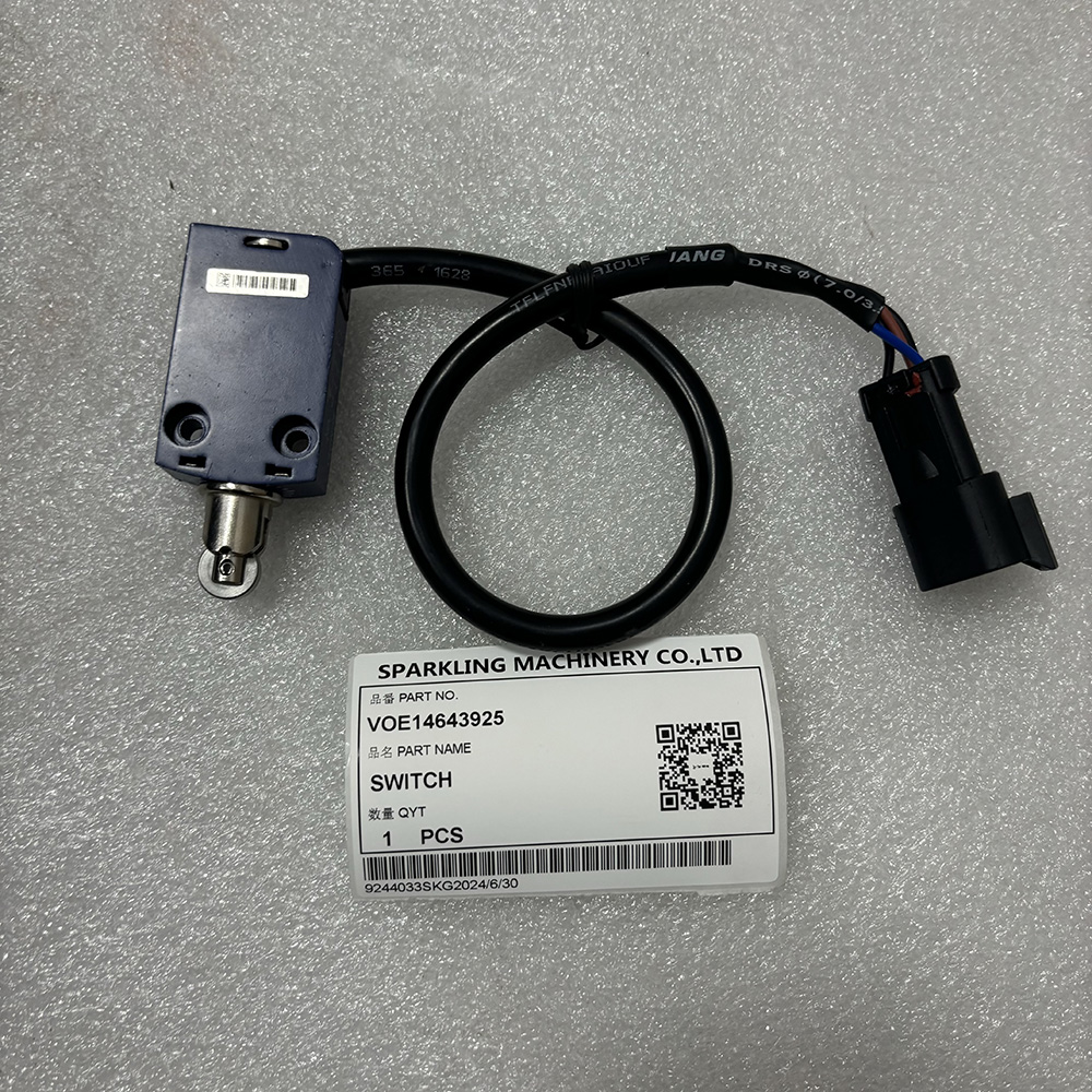 VOLVO EXCAVATOR EC120D EC140D EC210D EC350E EC380D VOE 14643925 VOE14643925 SWITCH