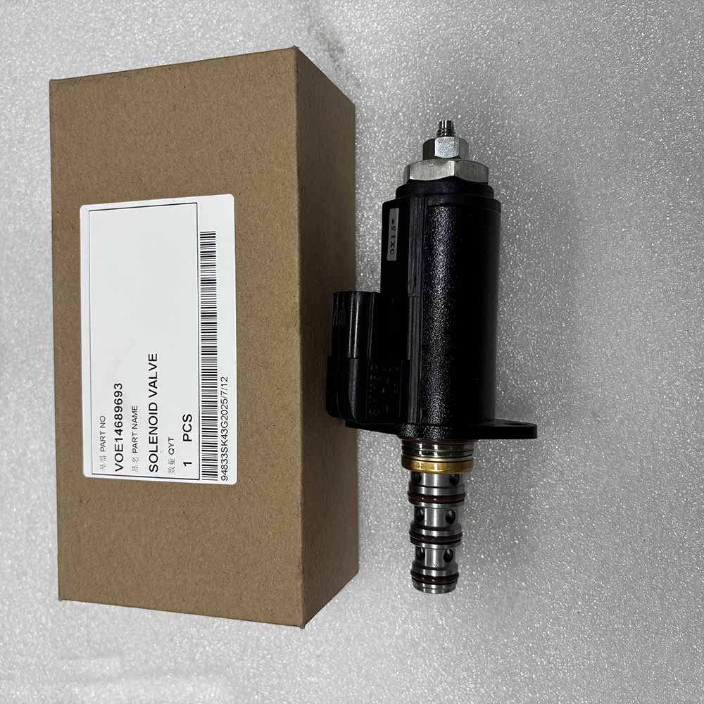 VOLVO EXCAVATOR PARTS MADE IN CHINA NEW EC140D EC140E EC160D EC180D EC220D VOE14689693 SOLENOID VALVE SPARKLING MACHINERY