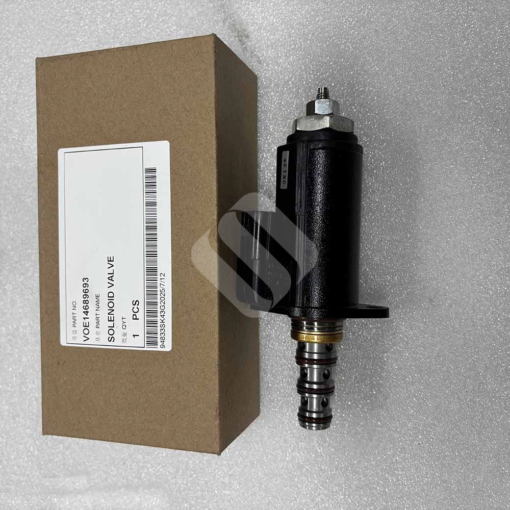 VOLVO EXCAVATOR PARTS MADE IN CHINA NEW EC140D EC140E EC160D EC180D EC220D VOE14689693 SOLENOID VALVE SPARKLING MACHINERY VOLVO EXCAVATOR PARTS MADE IN CHINA NEW EC140D EC140E EC160D EC180D EC220D VOE14689693 SOLENOID VALVE SPARKLING MACHINERY