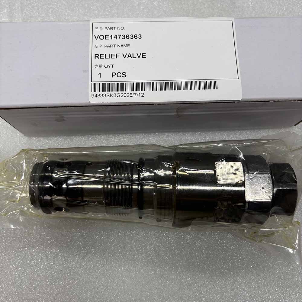 VOLVO EXCAVATOR PARTS MADE IN CHINA NEW EC480D PL4809D EC480E EC480EHR PL4809E VOE14736363 RELIEF VALVE SPARKLING MACHINERY