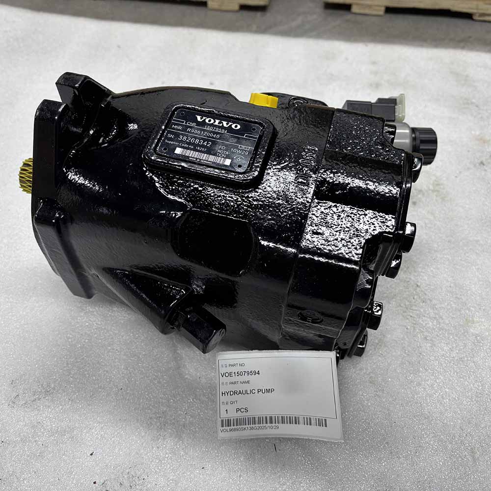 VOLVO HIGH-QUALITY EXCAVATOR PARTS MADE IN CHINA NEW A35F A25F A40E A40F VOE15079594 HYDRAULIC PUMP SPARKLING MACHINERY