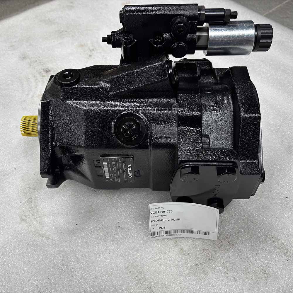 VOLVO HIGH-QUALITY EXCAVATOR PARTS MADE IN CHINA NEW A35F A40F VOE15191773 HYDRAULIC PUMP SPARKLING MACHINERY