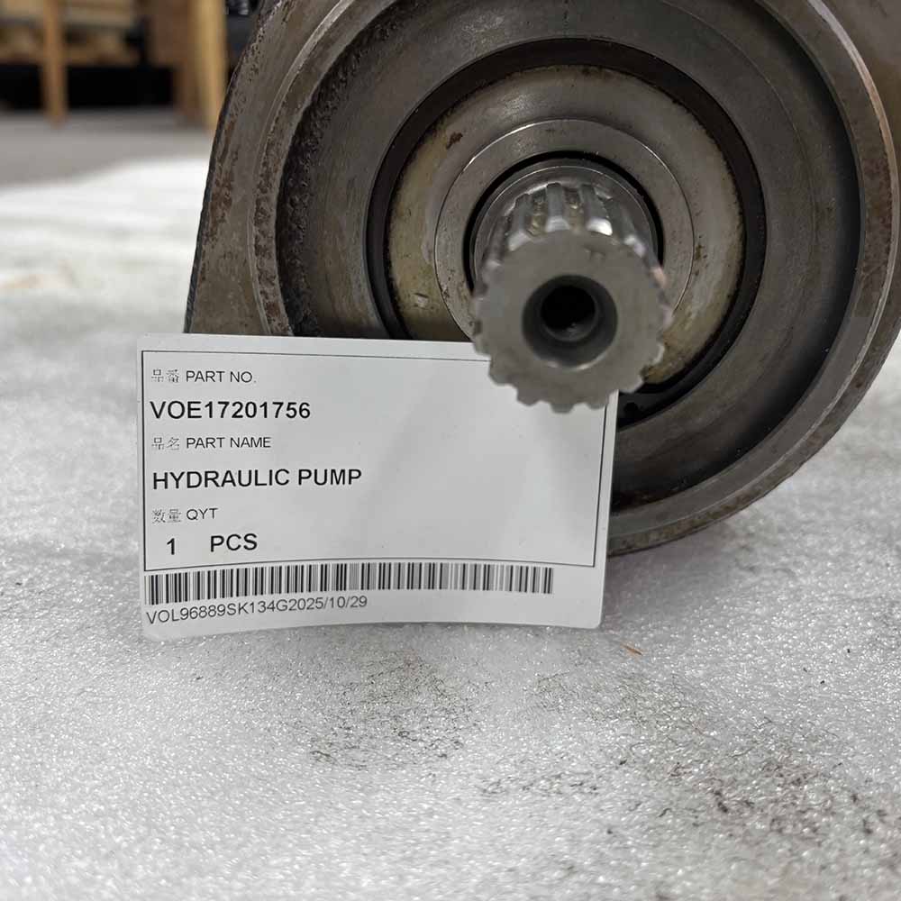 Volvo 17201756 Piston Pump technical specifications and part number label