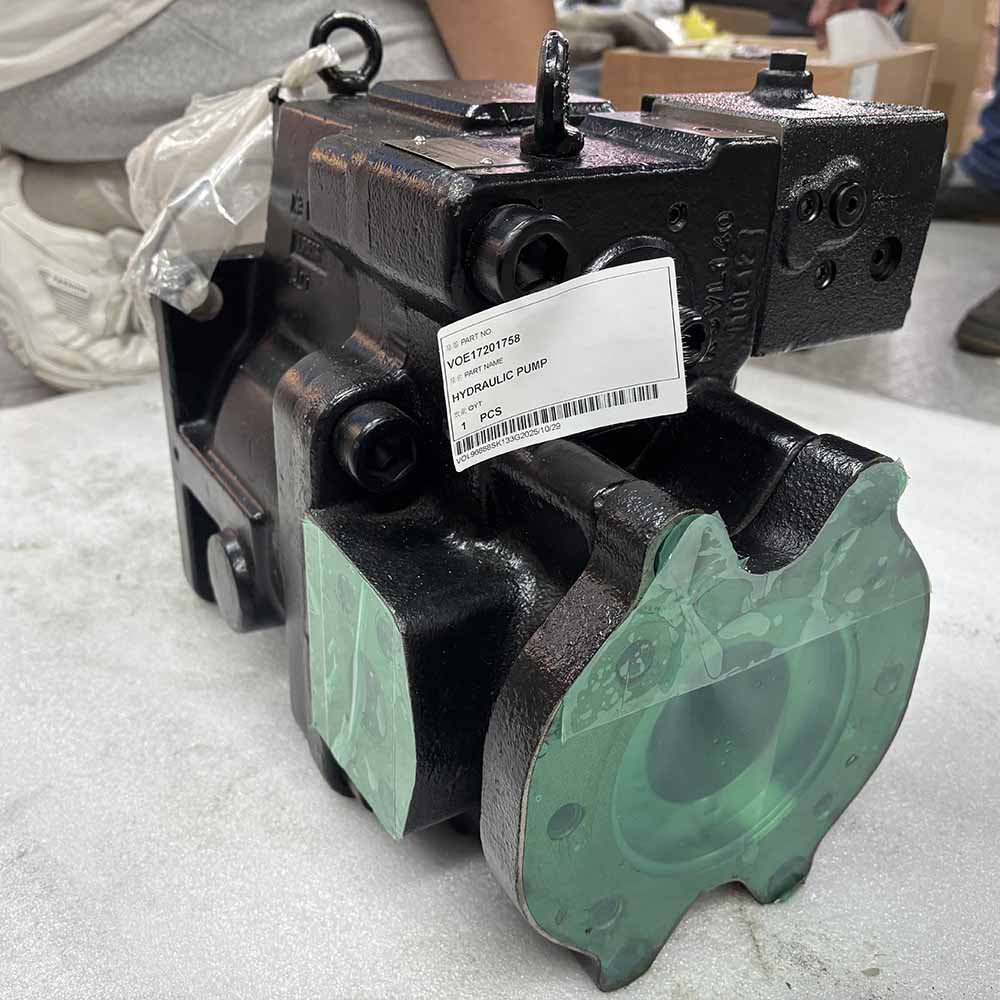 VOLVO HIGH-QUALITY EXCAVATOR PARTS MADE IN CHINA NEW L150G L150H L180G L180H VOE17201758 HYDRAULIC PUMP SPARKLING MACHINERY