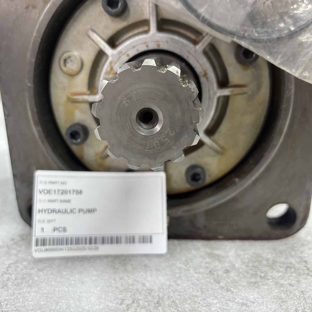 VOLVO HIGH-QUALITY EXCAVATOR PARTS MADE IN CHINA NEW L150G L150H L180G L180H VOE17201758 HYDRAULIC PUMP SPARKLING MACHINERY