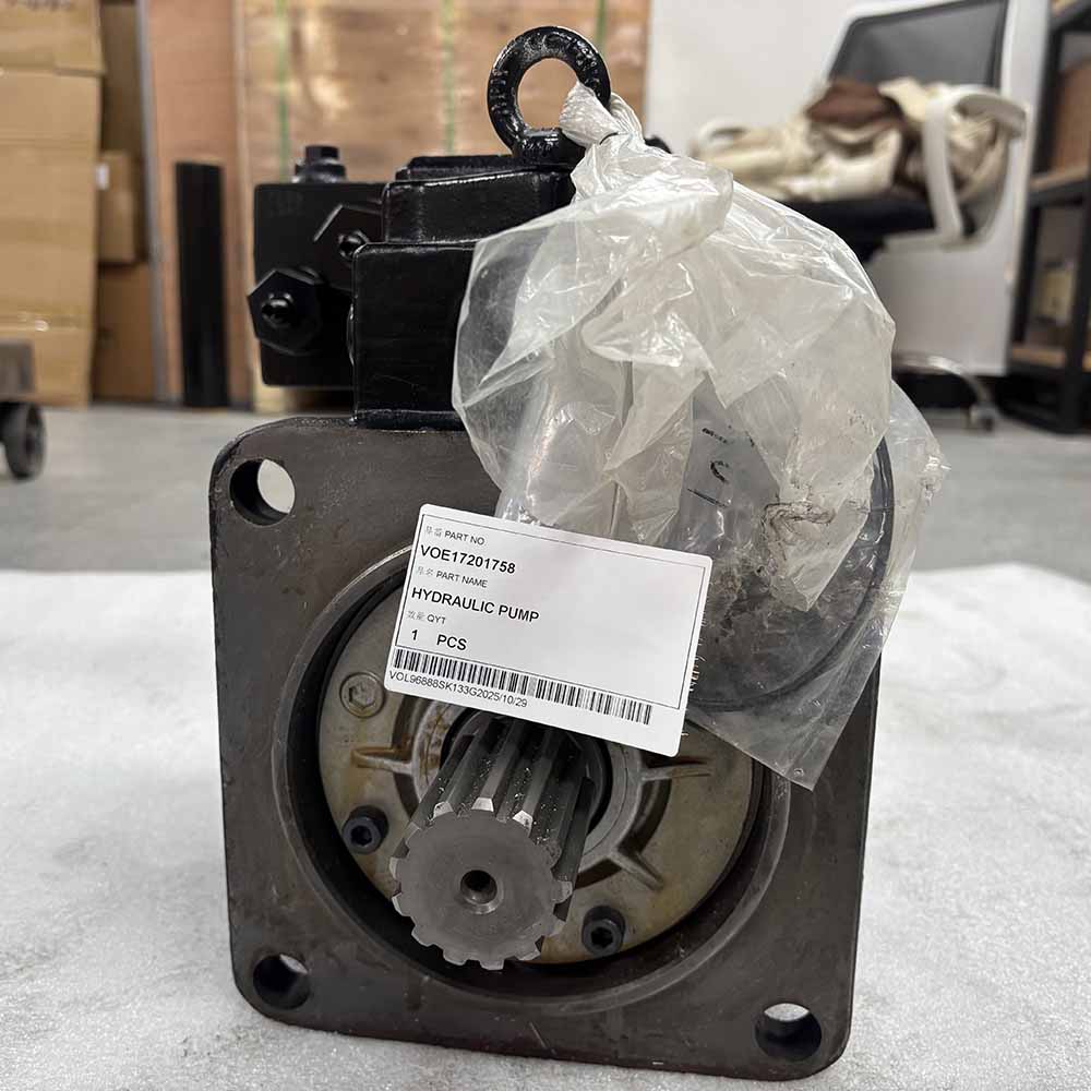 VOLVO HIGH-QUALITY EXCAVATOR PARTS MADE IN CHINA NEW L150G L150H L180G L180H VOE17201758 HYDRAULIC PUMP SPARKLING MACHINERY