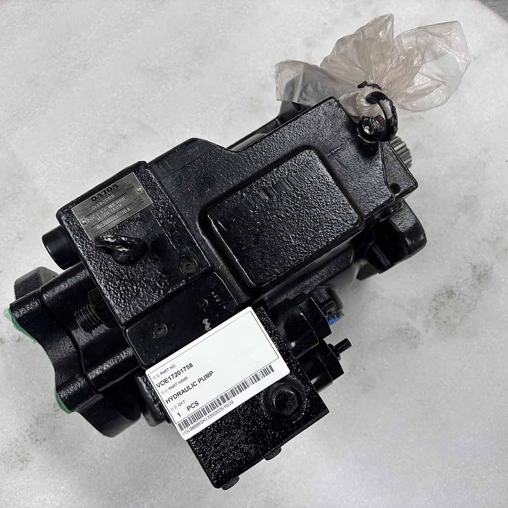 VOLVO HIGH-QUALITY EXCAVATOR PARTS MADE IN CHINA NEW L150G L150H L180G L180H VOE17201758 HYDRAULIC PUMP SPARKLING MACHINERY