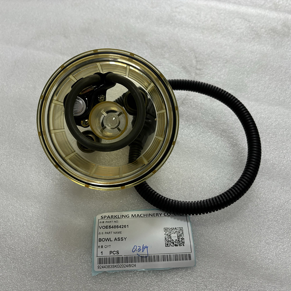 Fuel Filter Water Separator Bowl for VOLVO Excavator EC290C EC360C EC480D VOE54864261 54864261