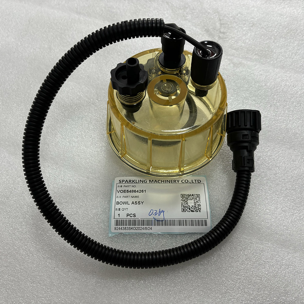 Fuel Filter Water Separator Bowl for VOLVO Excavator EC290C EC360C EC480D VOE54864261 54864261