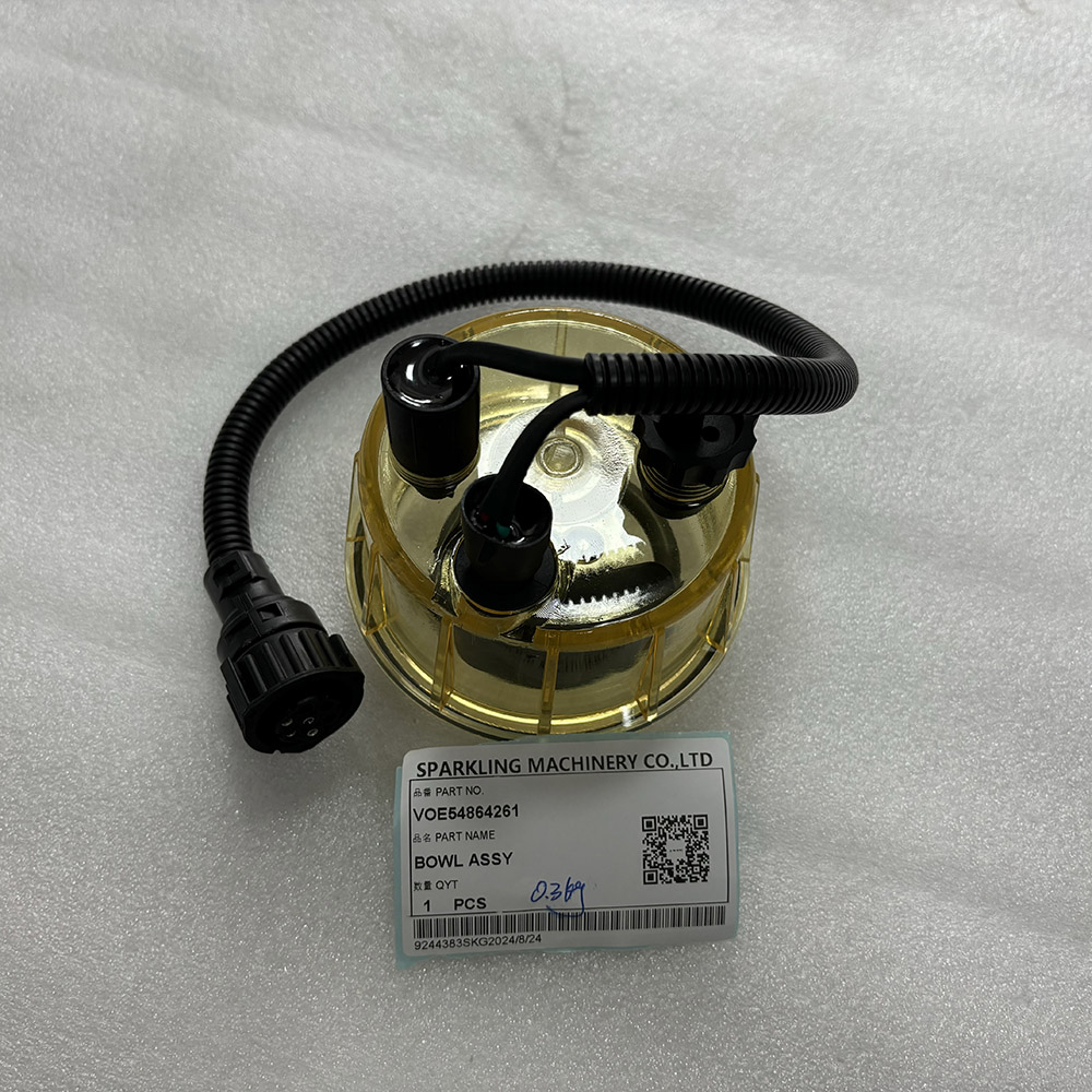 Fuel Filter Water Separator Bowl for VOLVO Excavator EC290C EC360C EC480D VOE54864261 54864261