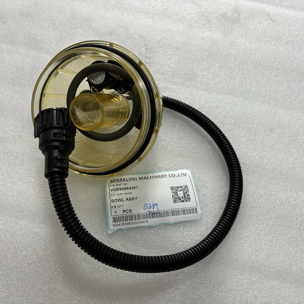 Fuel Filter Water Separator Bowl for VOLVO Excavator EC290C EC360C EC480D VOE54864261 54864261