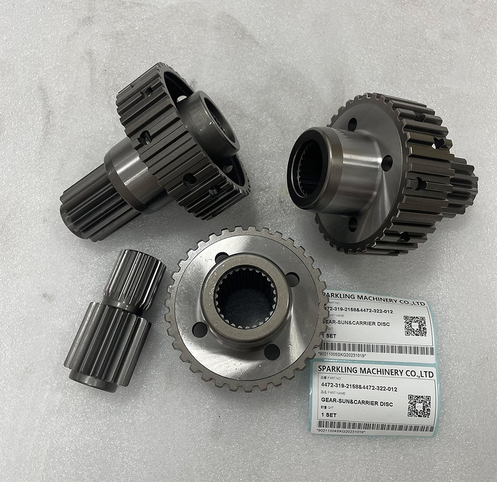 WHEEL EXCAVATOR SPARE PARTS 4472-319-2158 4472-322-012 CARRIER AND SUN GEAR FOR R170W-3 R170W-7