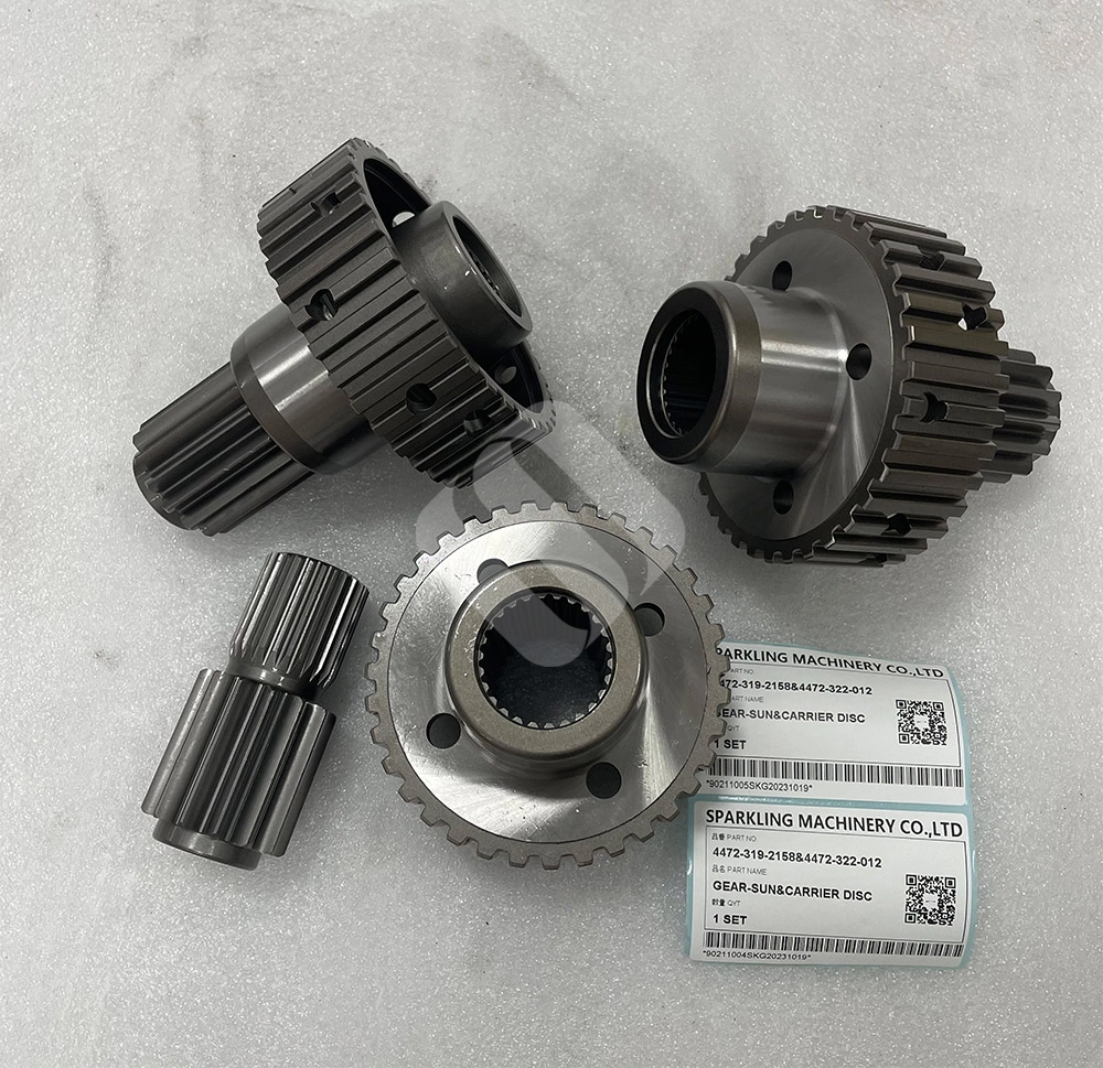 WHEEL EXCAVATOR SPARE PARTS 4472-319-2158 4472-322-012 CARRIER AND SUN GEAR FOR R170W-3 R170W-7 WHEEL EXCAVATOR SPARE PARTS 4472-319-2158 4472-322-012 CARRIER AND SUN GEAR FOR R170W-3 R170W-7