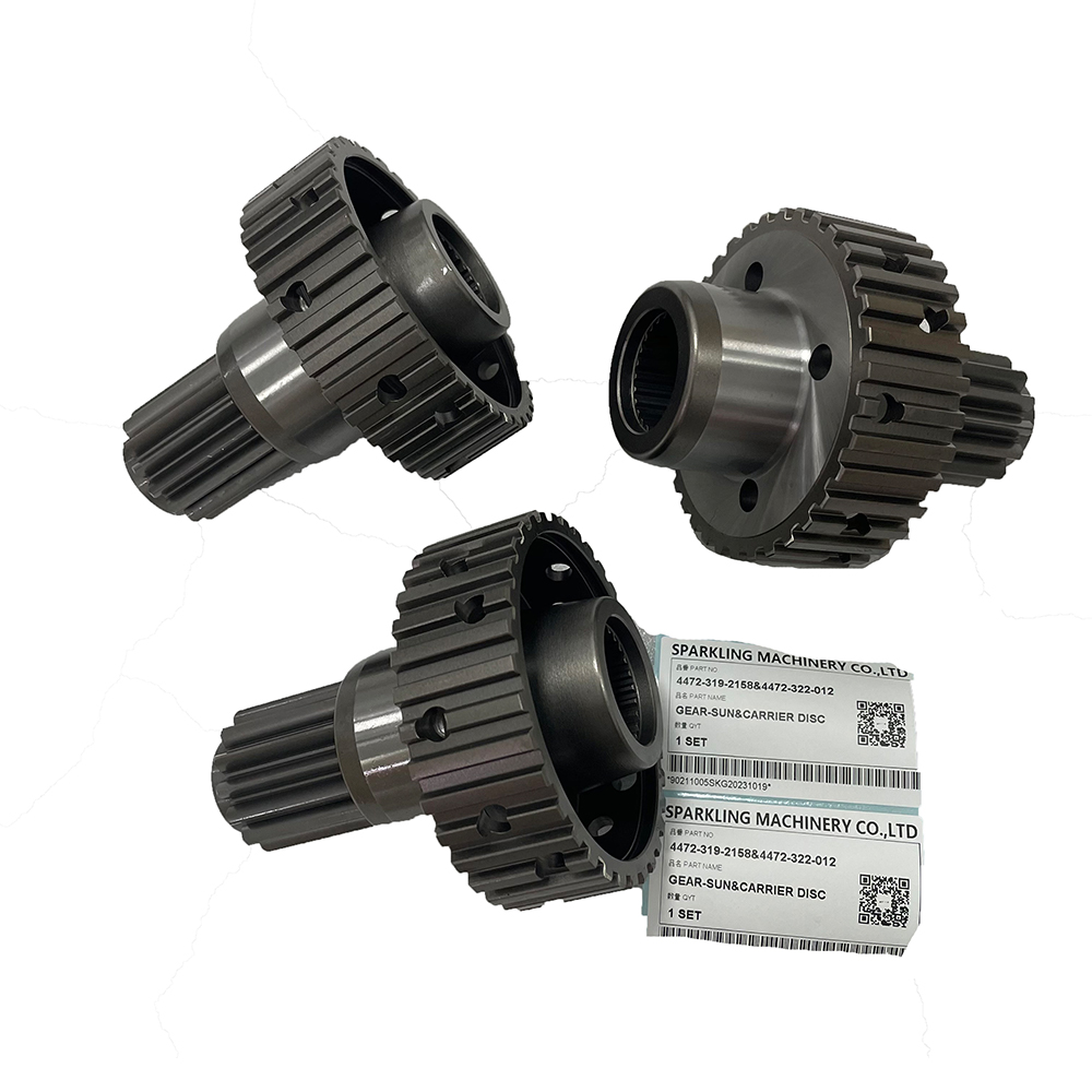 WHEEL EXCAVATOR SPARE PARTS 4472-319-2158 4472-322-012 CARRIER AND SUN GEAR FOR R170W-3 R170W-7