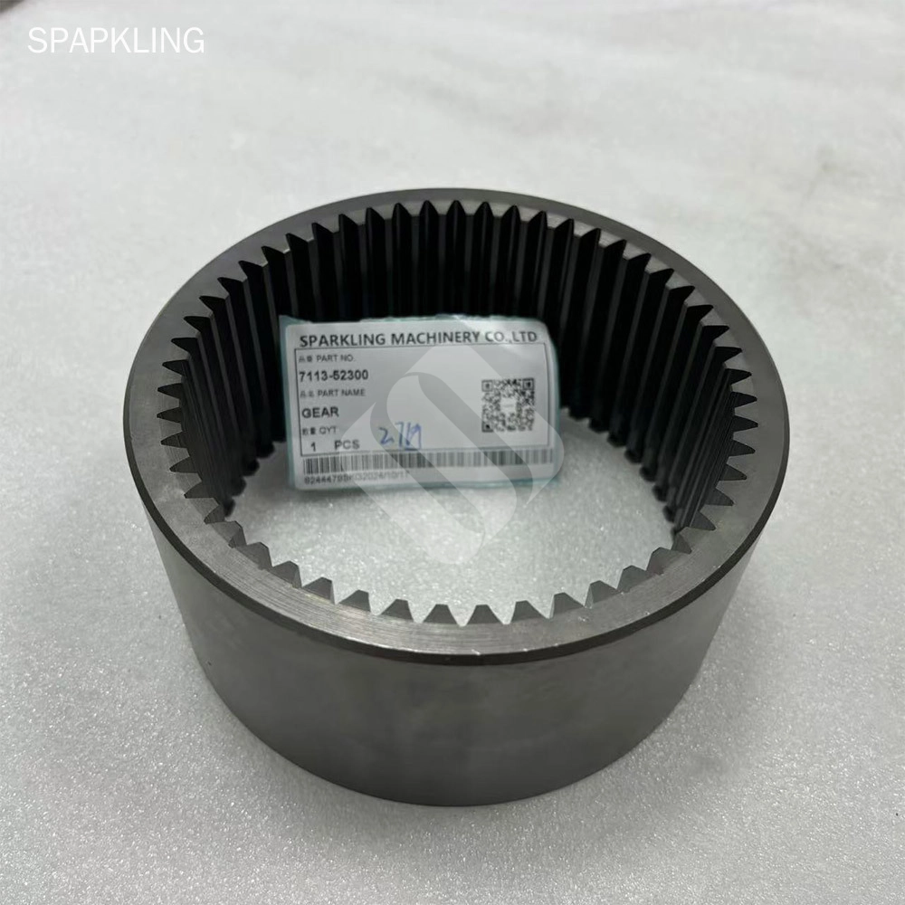 WHEEL EXCAVATPR SPARE PARTS SA 7113-52300 SA7113-52300 7113-52300 GEAR RING FOR EW55 EW55B (2)