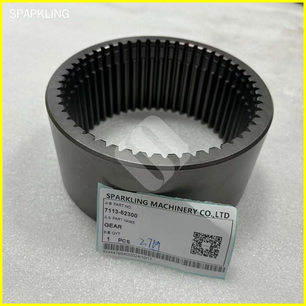 WHEEL EXCAVATPR SPARE PARTS SA 7113-52300 SA7113-52300 7113-52300 GEAR RING FOR EW55 EW55B (3)