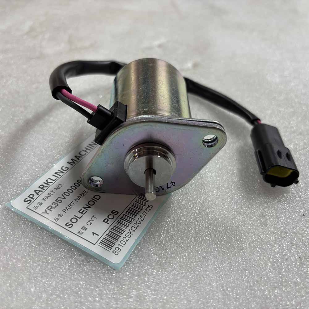 KOBELCO EXCAVATOR PARTS MADE IN CHINA NEW YR35V00009S022 SOLENOID VALVE ASSY SPARKLING MACHINERY