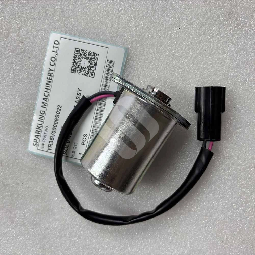 KOBELCO EXCAVATOR PARTS MADE IN CHINA NEW YR35V00009S022 SOLENOID VALVE ASSY SPARKLING MACHINERY KOBELCO EXCAVATOR PARTS MADE IN CHINA NEW YR35V00009S022 SOLENOID VALVE ASSY SPARKLING MACHINERY