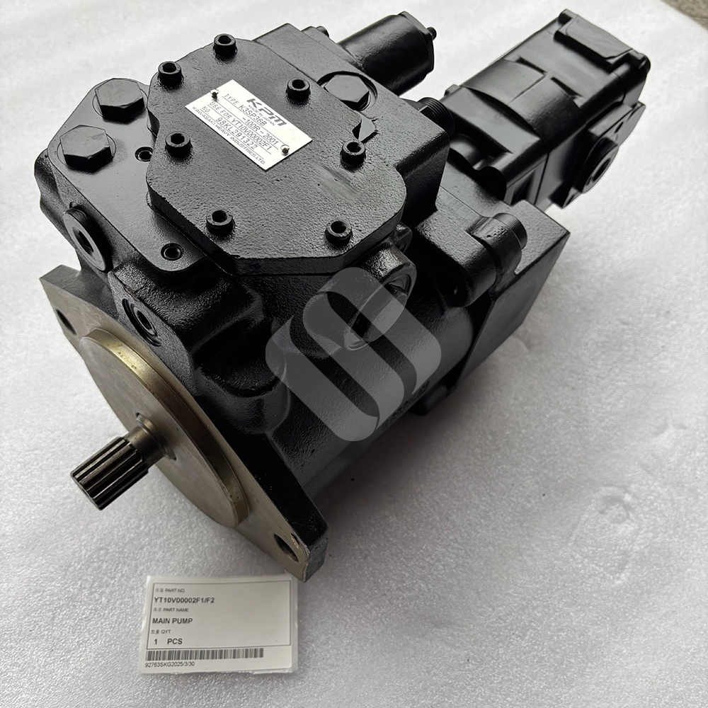 Made In CHINA SPARKLING MACHINERY 70SR-1E 80MSR 80MSR-1E YT10V00002F1 YT10V00002F2 MAIN PUMP Made In CHINA SPARKLING MACHINERY 70SR-1E 80MSR 80MSR-1E YT10V00002F1 YT10V00002F2 MAIN PUMP